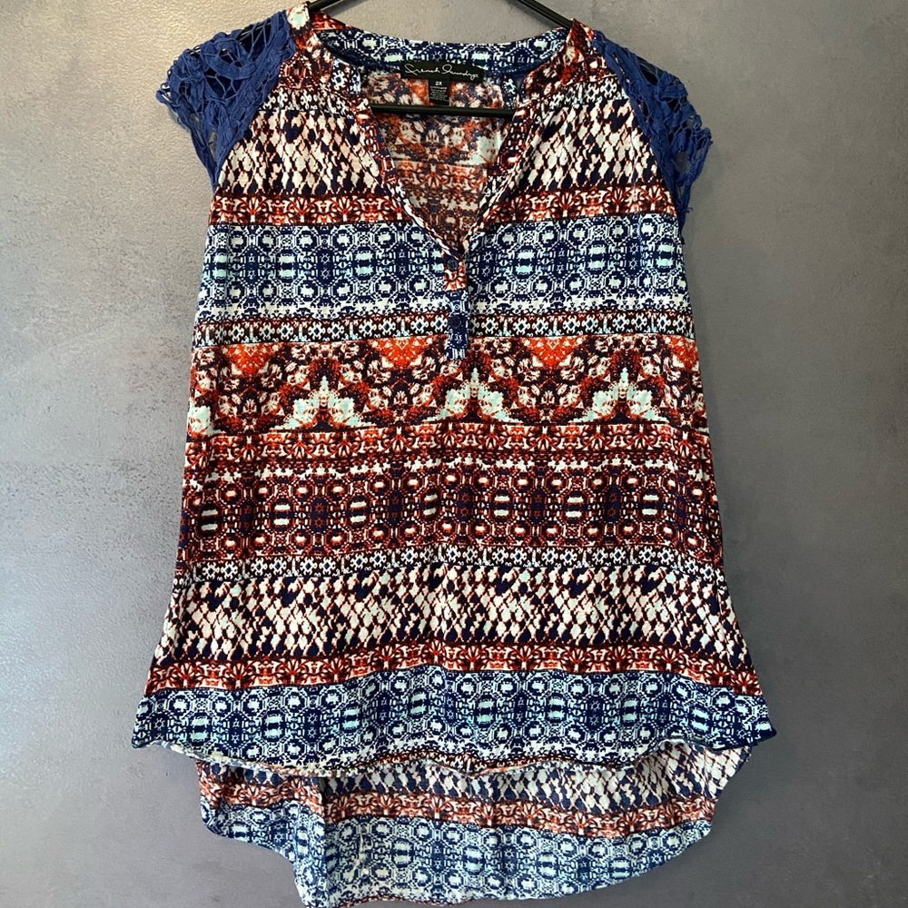 French Laundry Blouse 2X